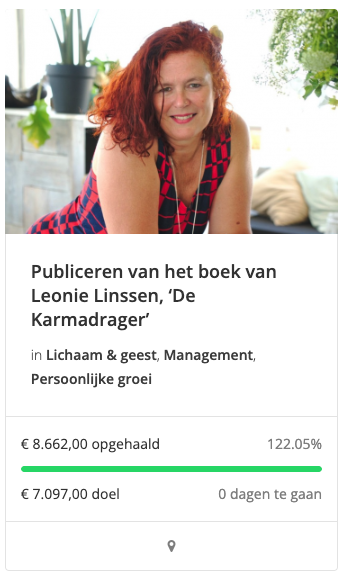 crowdfunding Leonie Linssen